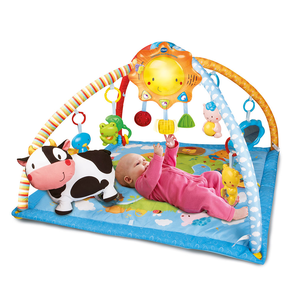 Vtech lumi tapis des petits copains bleu