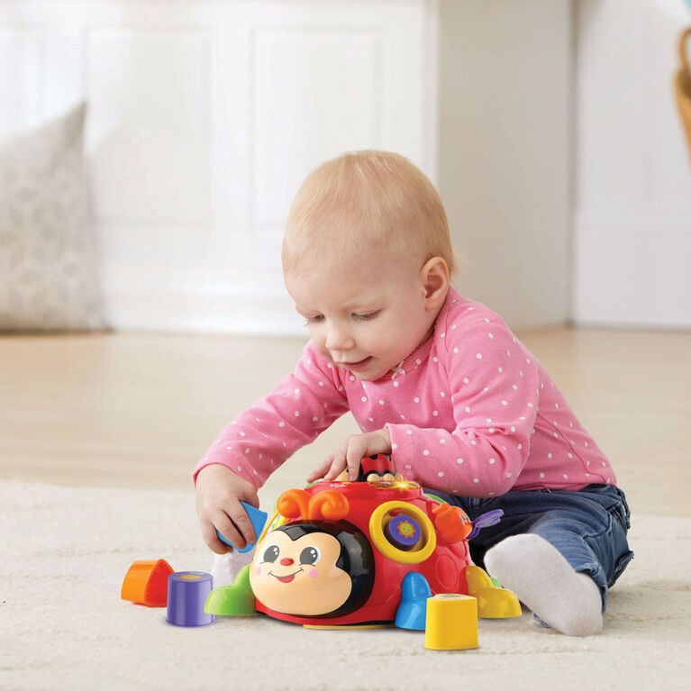 Vtech super coccinelle des formes bleu