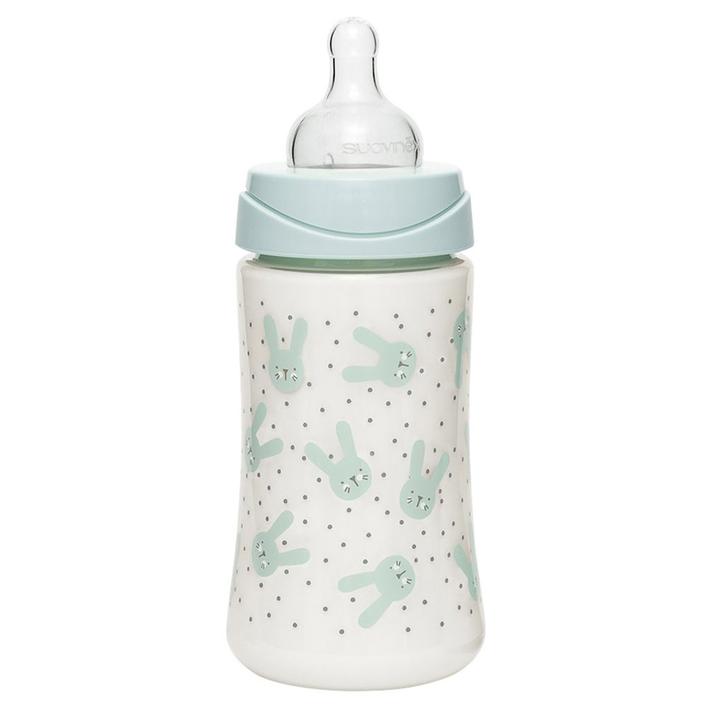 BIBERON 270 ML SILICONE 0M+ VERT