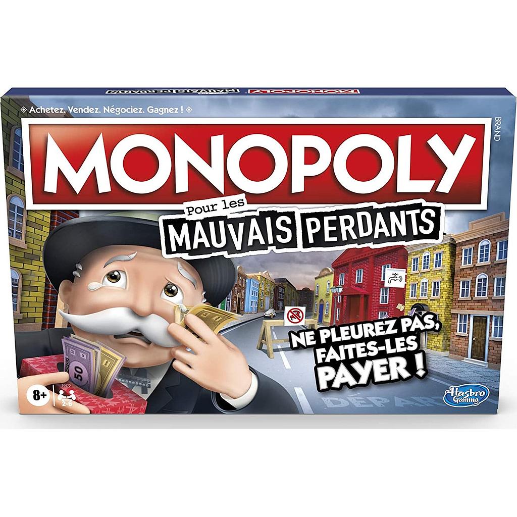 HASBRO MONOPOLY MAUVAIS PERDANTS