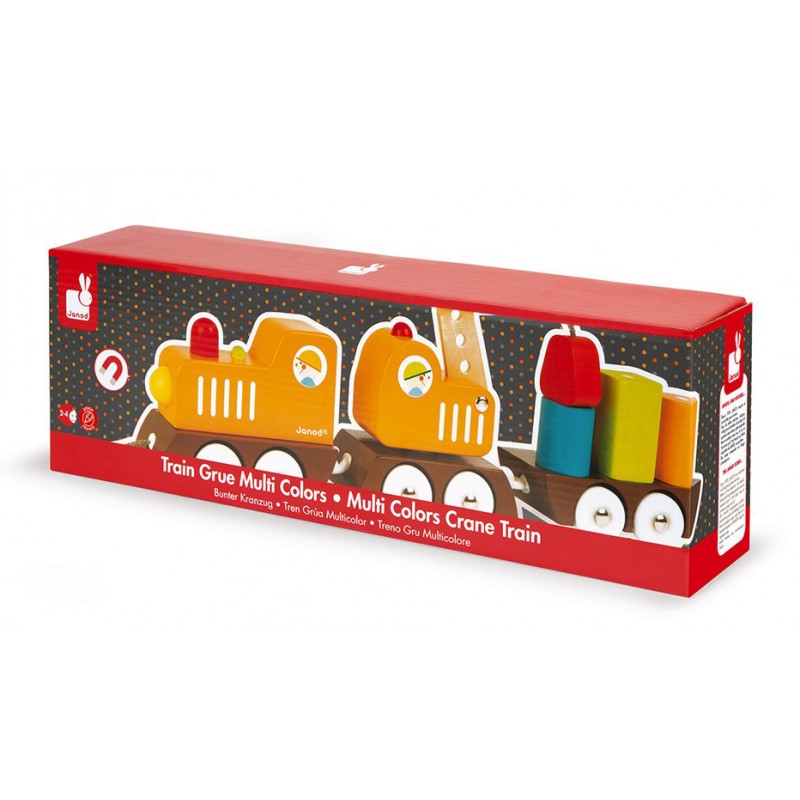 JANOD TRAIN GRUE MULTI COLORS
