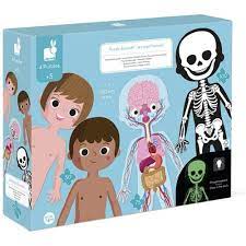 JANOD PUZZLE EDUCATIF CORPS HUMAIN 100PCS