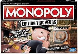 HASBRO MONOPOLY EDITION TRICHEURS