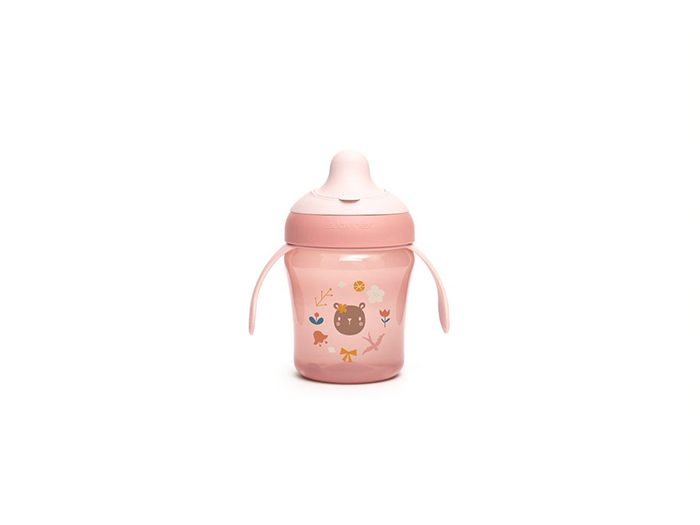 SUAVINEX TASSE D'APPRENTISSAGE  200ML 6M+ ROSE
