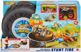 MATTEL HOT WHEELS MONSTER TRUCKS STUNT TIRE