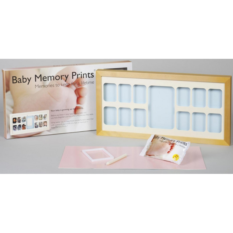 BABY MEMORY CADRE EMPRENTE + 12 PHOTOS