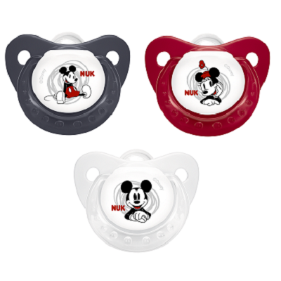 NUK SUCETTE MICKEY MOUSE SILICONE 6-18 M