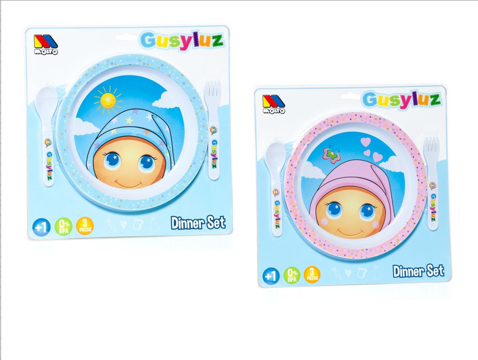 MOLTO SET REPAS 3 PCS
