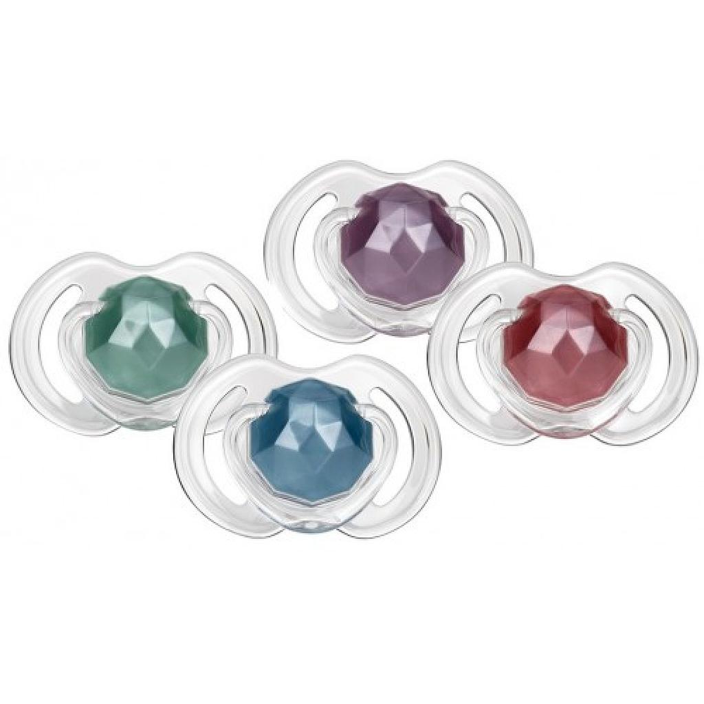 NUBY 02 SUCETTES OVALE 6-36M