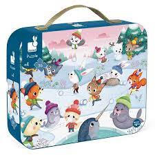 JANOD PUZZLE SNOW PARTY 36 PCS