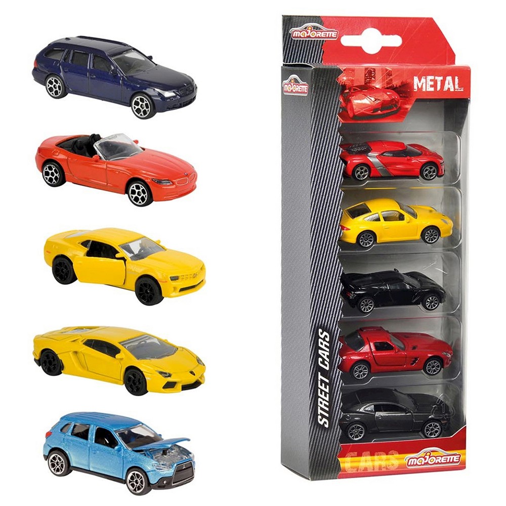 MAJORETTE 5 PCS SET CAR