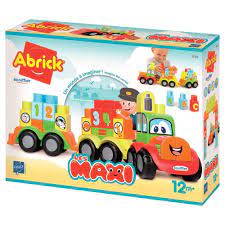 ABRICK MON PREMIER TRAIN LES MAXI
