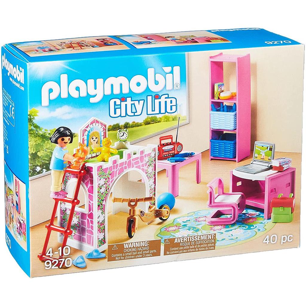 PLAYMOBIL CITY LIFE CHAMBRE D'ENFANT