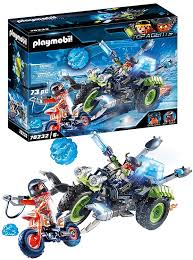 PLAYMOBIL TOP AGENTS MOTO DES NEIGES DE REBELLES