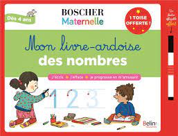 LIVRE ARDOISE DES NOMBRES