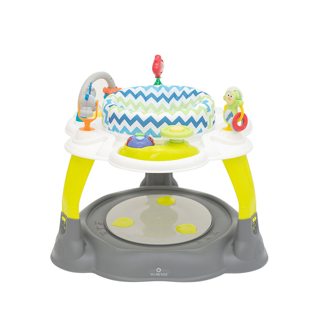OLMITOS CENTRE D'ACTIVITES ZIGZAG GRIS 65 x 52 x 65 cm