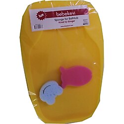 BEBEKEVI EPONGE DE BAIGNOIRE JAUNE