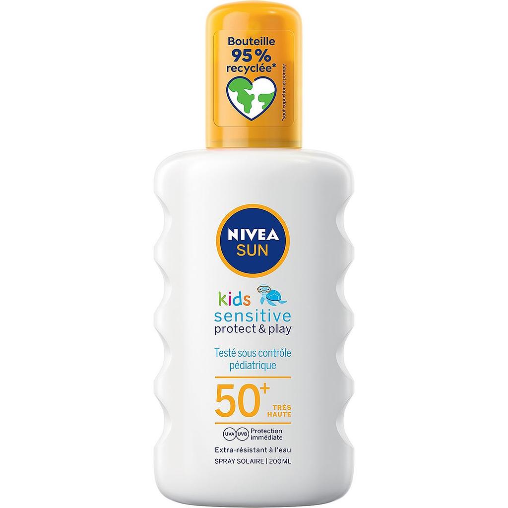 NIVEA SUN KIDS SPRAY SENSITIVE COLORE 50+200ML