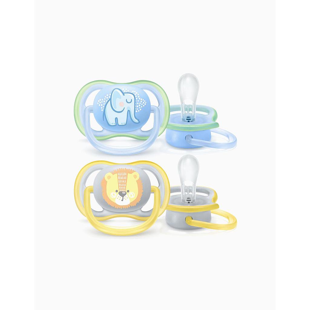 AVENT 2 SUCETTES ULTRA AIR  0-6M