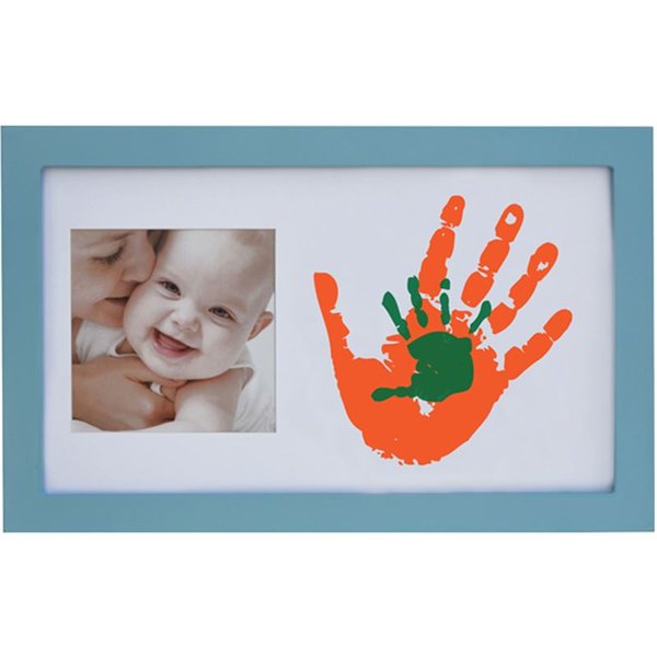 BABY MEMORY CADRE EMPREINTE AC PEINTURE  BLEU