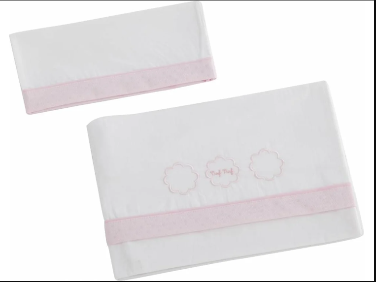 GUY LAROCHE PARURE DE DRAPS 3 PCS  rose