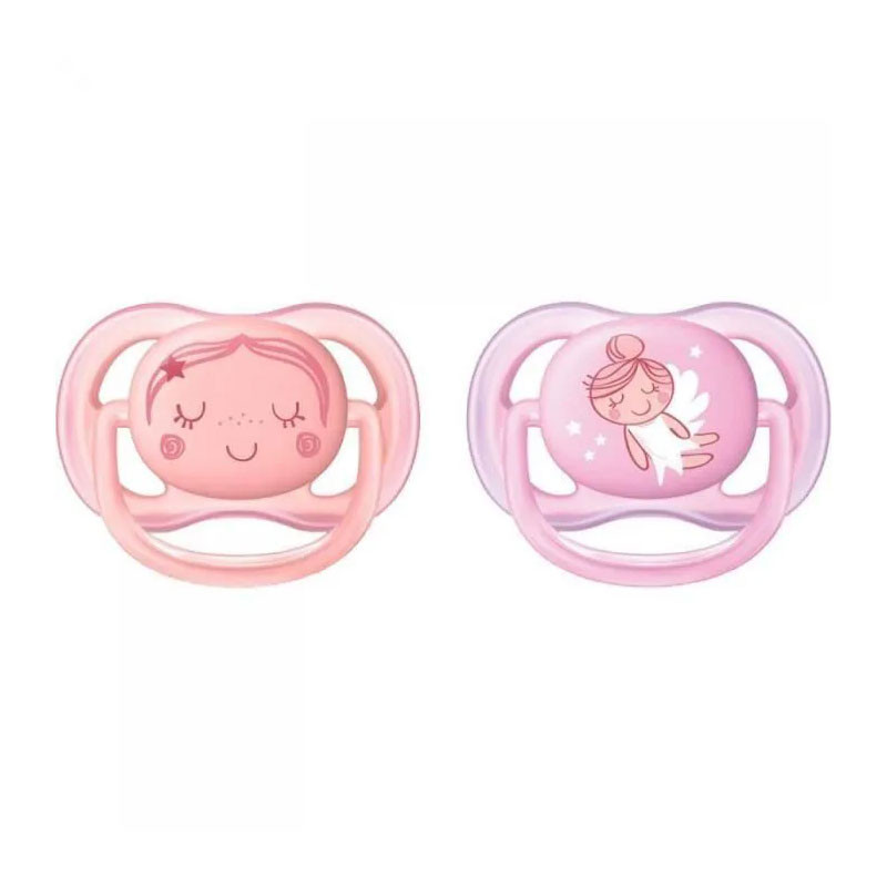 AVENT 2 SUCETTES ULTRA AIR 0-6M