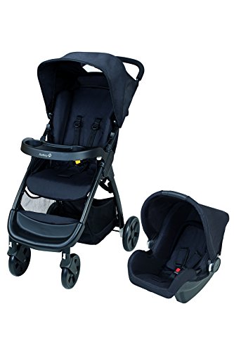 SAFETY 1ST AMBLE 2EN1 POUSSETTE + MAXI COSI BLEU