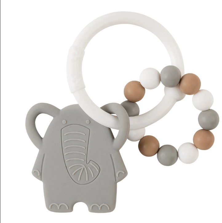NATTOU ANNEAU DE DENTITION ÉLÉPHANT  GRIS