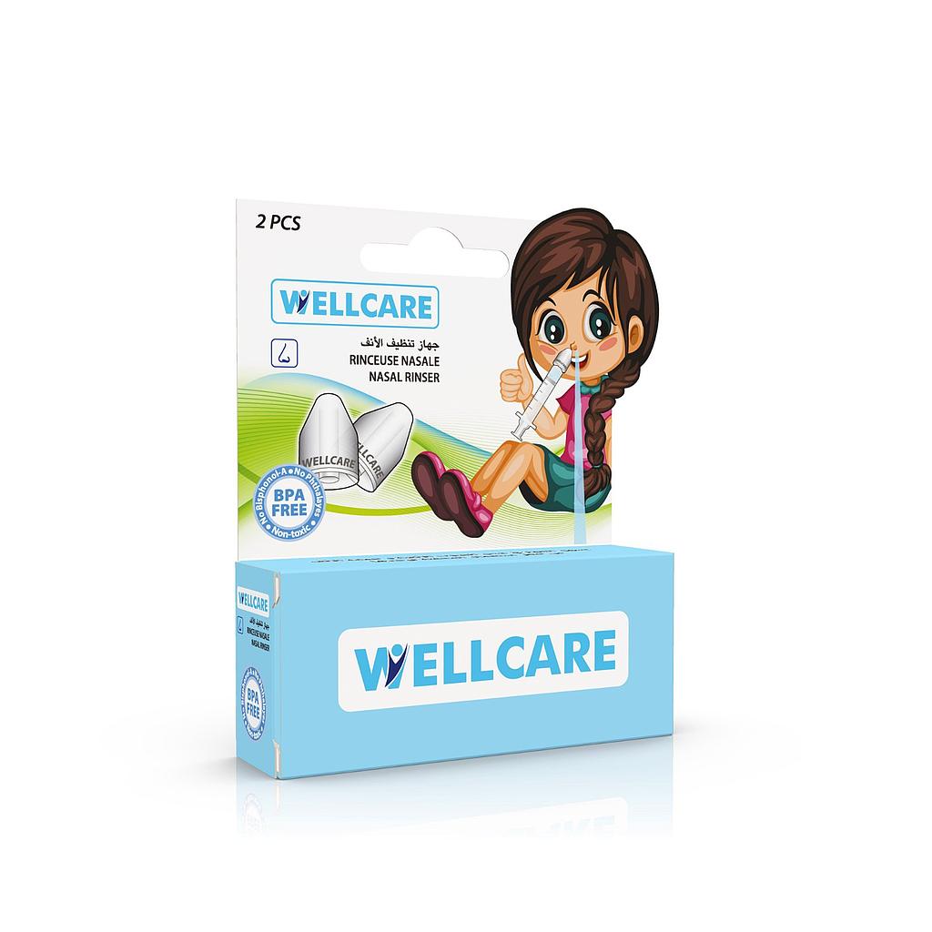 WELLCARE 2 EMBOUTS  RINCEUSE NASALE