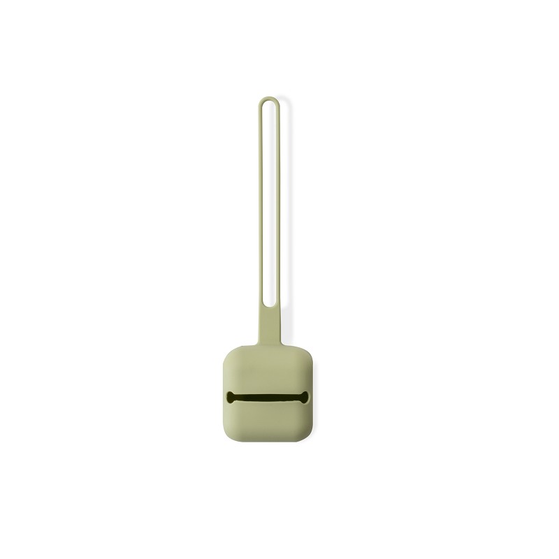 INTERBABY PORTE SUCETTE EN SILICONE VERT