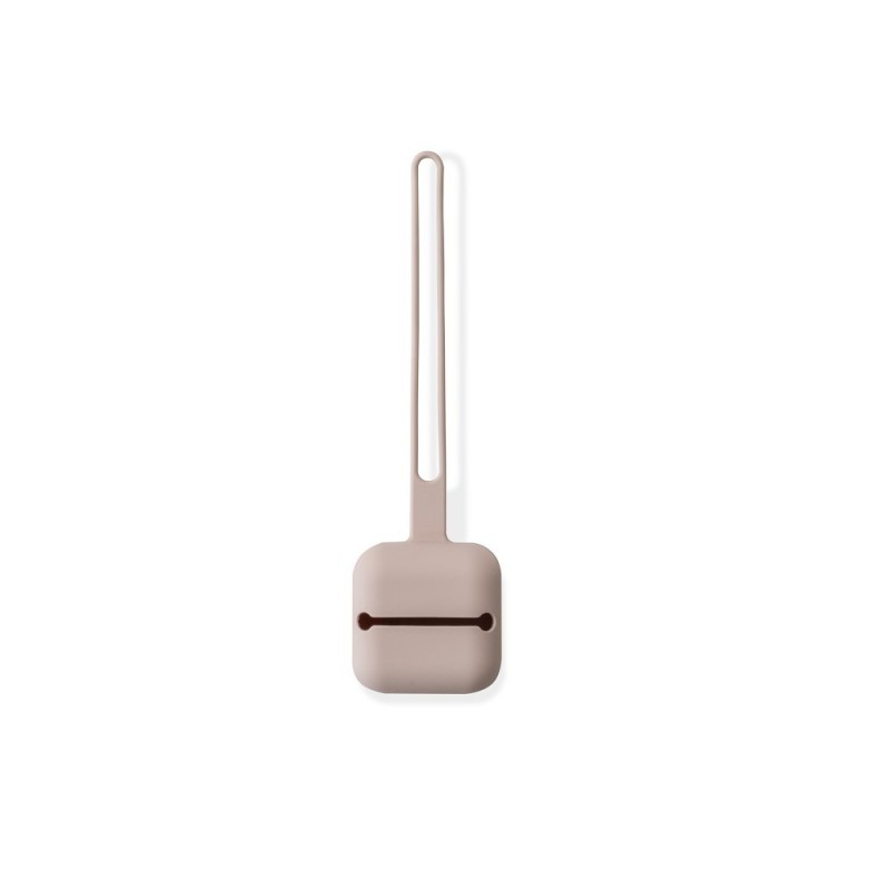 INTERBABY PORTE SUCETTE EN SILICONE ROSE