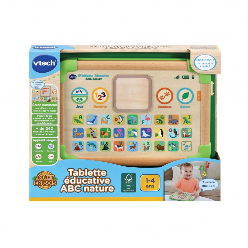 VTECH TABLETTE EDUCATIVE ABC NATURE