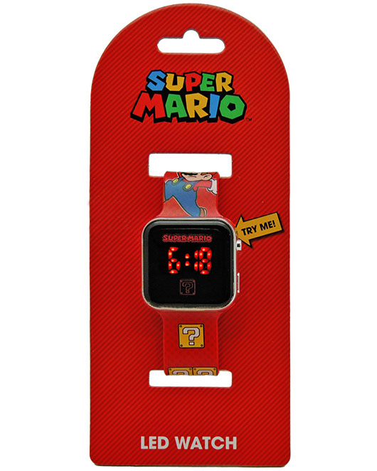 LED WATCH SUPER MARIO