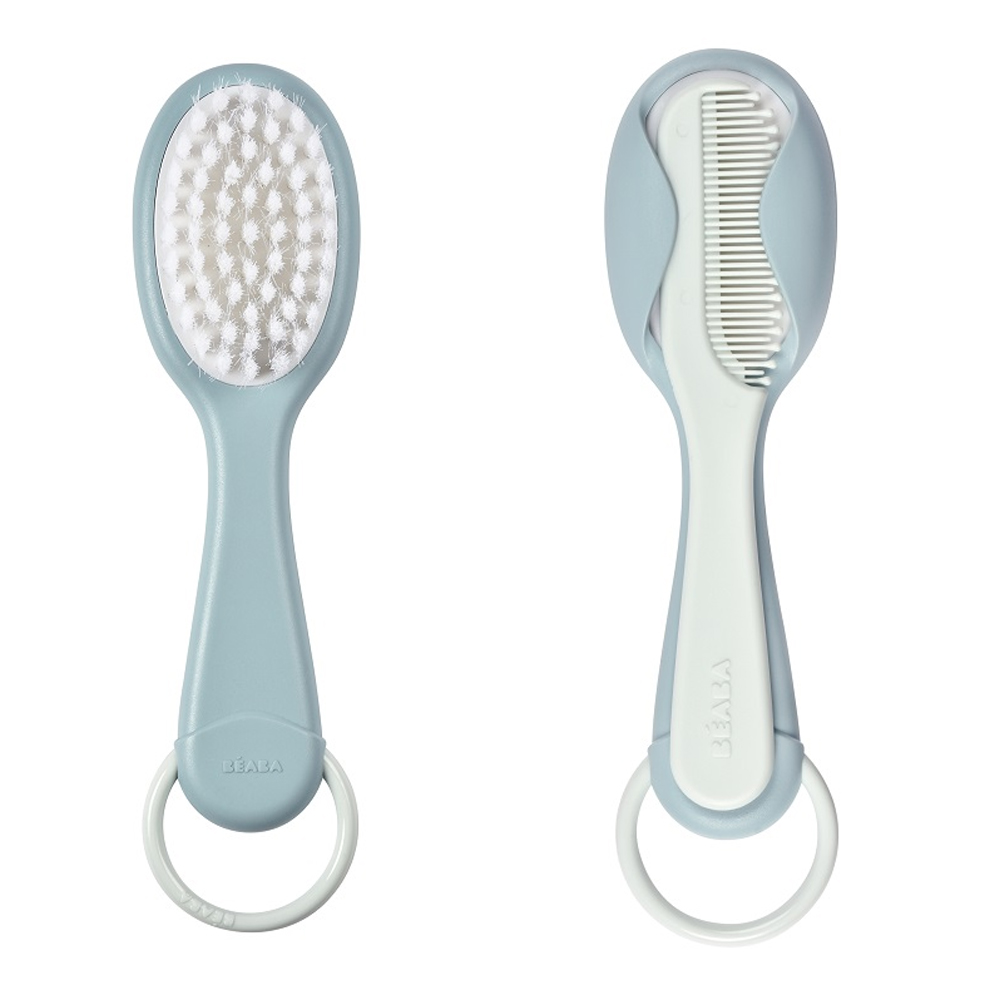 BEABA BROSSE &amp; PEIGNE 0M+ GRIS