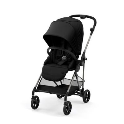 CYBEX POUSSETTE MELIO TAUPE DEEP BLACK