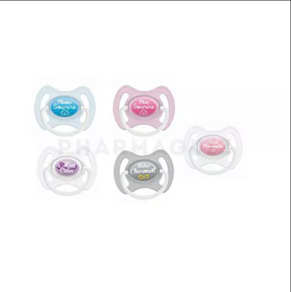 MAM SUCETTE EN SILICONE ANNEAU 0-6 M
