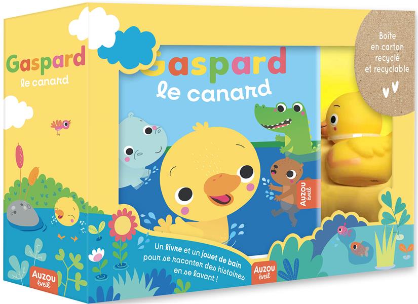 AUZOU LIVRE DE BAIN GASPARD LE CANARD