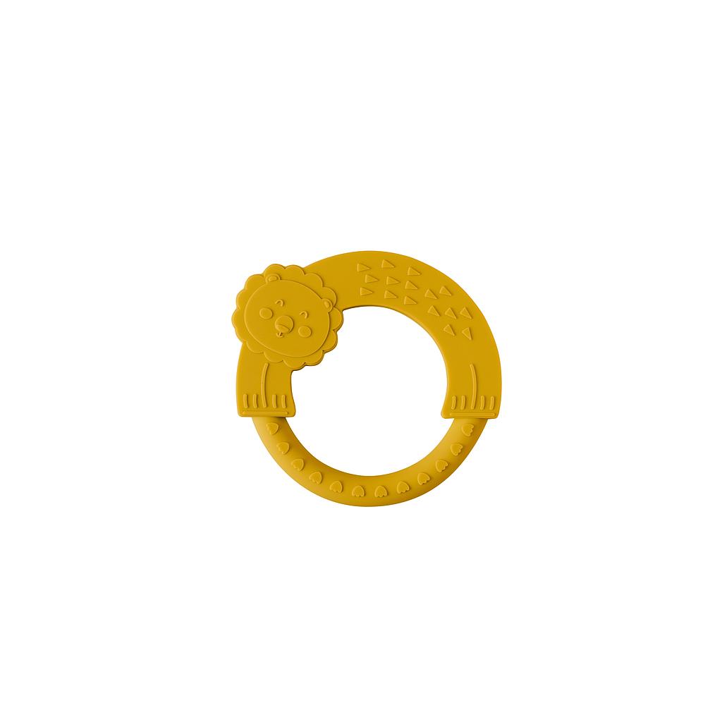 INTERBABY ANNEAU DE DENTITION SILICONE JAUNE