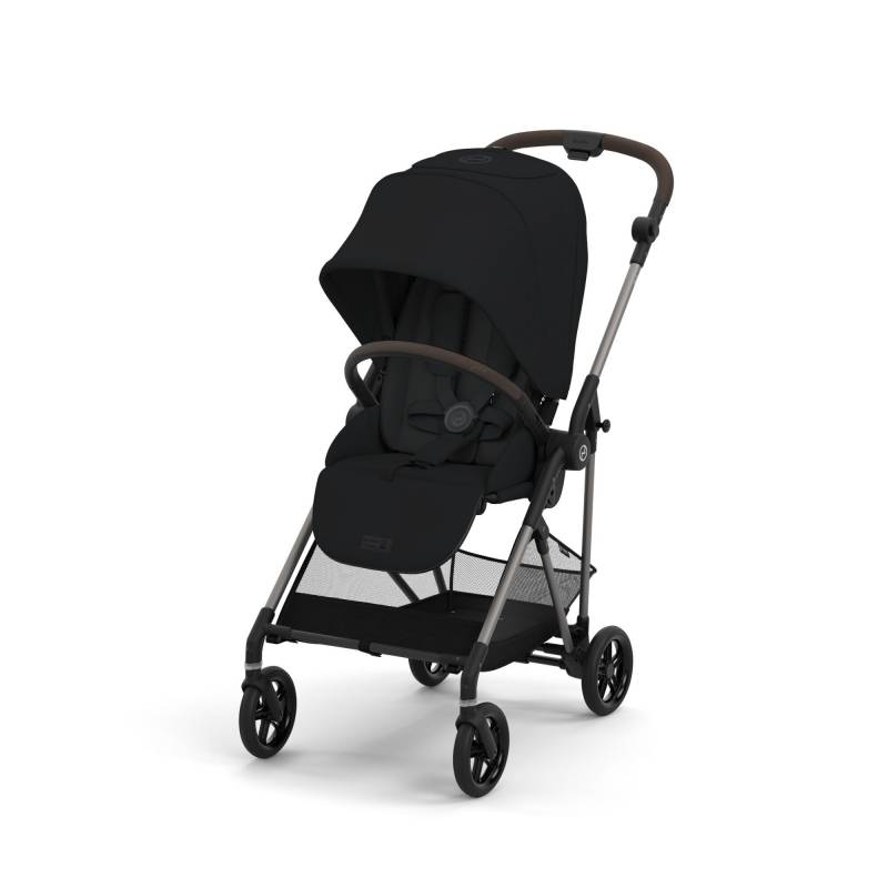 CYBEX POUSSETTE MELIO 3 TAUPE B MOON BLACK