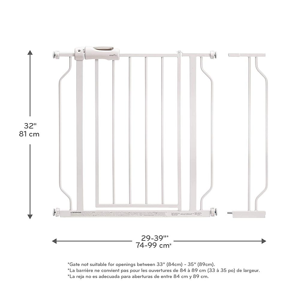 BARRIER DE SECURITE EASY WALK-THRU 74-99 CM