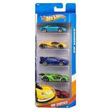 MATTEL HOT WHEELS LOT DE 5 VOITURES STYLES