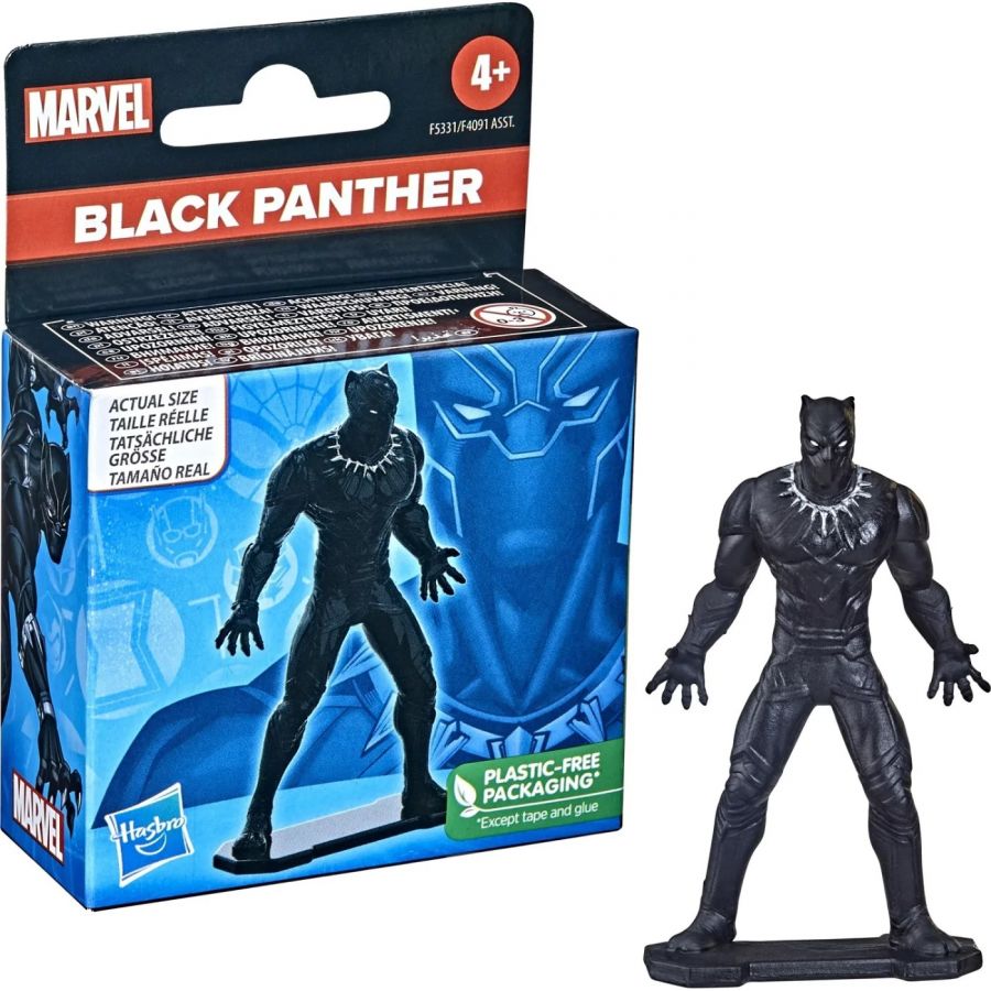HASBRO MINI FIGURINE BLACK PANTHER