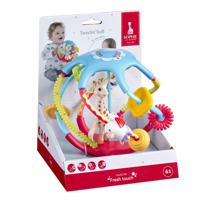 SOPHIE LA GIRAFE TWISTIN'BALL ACTIVITÉ  D'EVEIL
