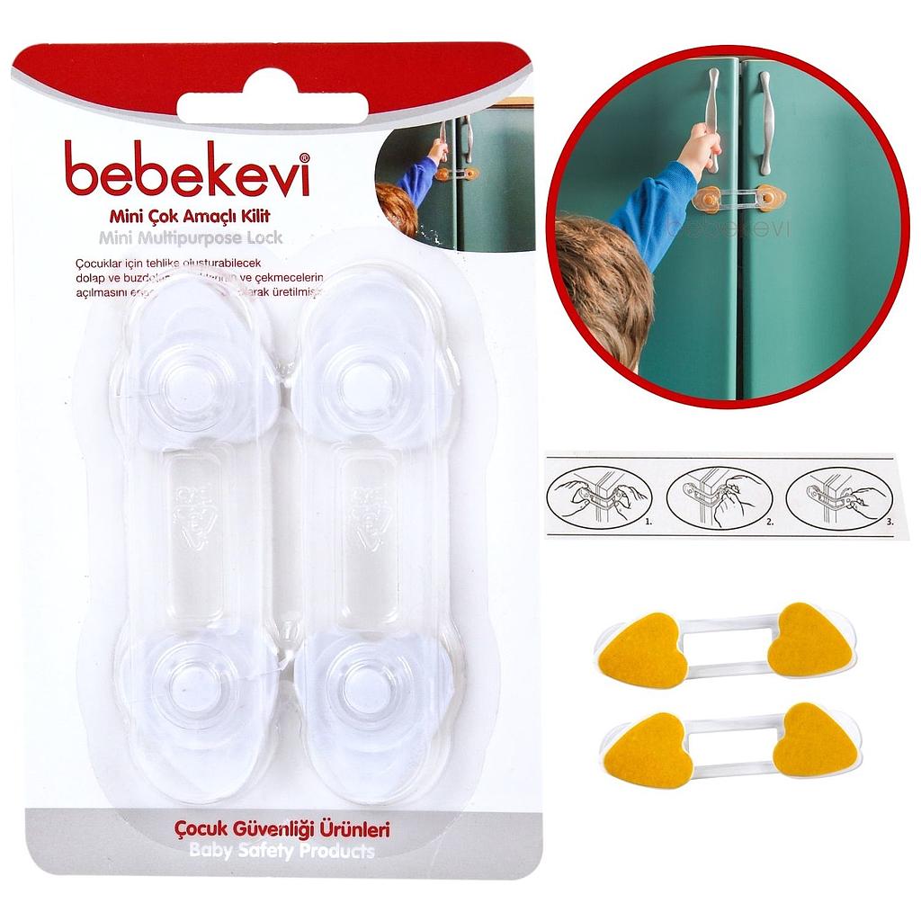 BEBEKEVI MINI LOQUET SOUPLE MULTI SURFACES X2