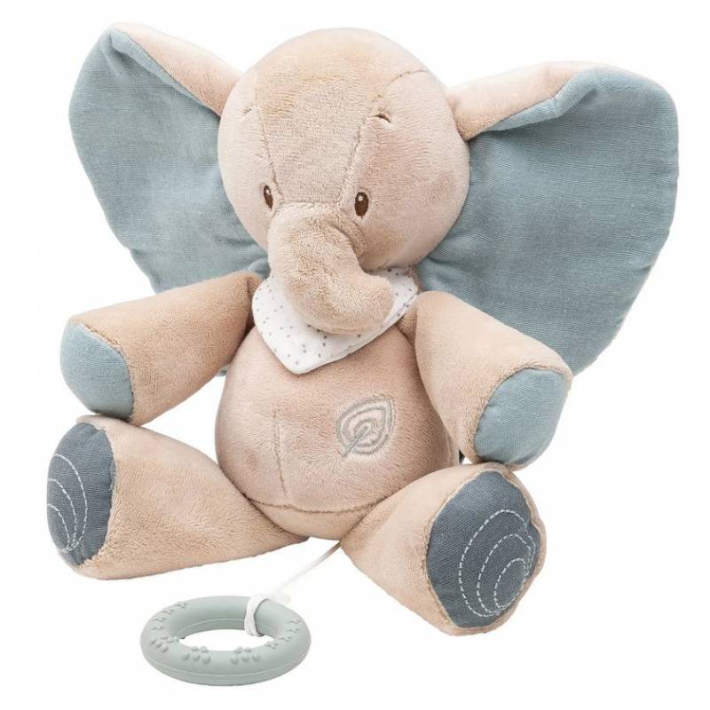 NATTOU PELUCHE MUSICALE AXEL ELEPHANT AXEL &amp; LUNA