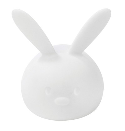 NATTOU Silicon veilleuse lapin rose