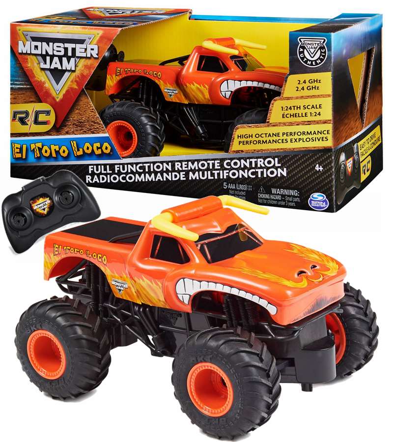 SPIN MASTER MONSTER JAM EL TORO LOCO