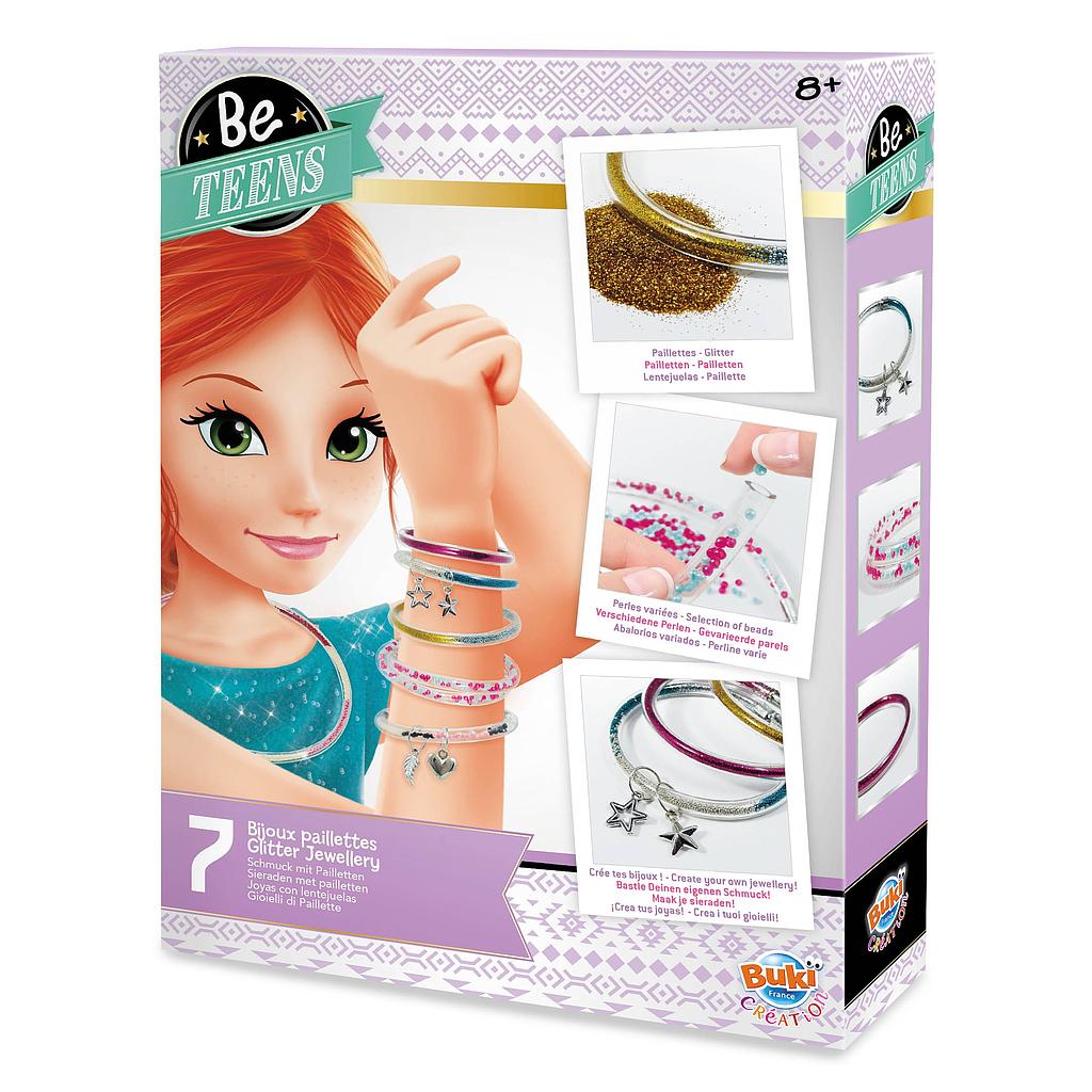 BUKI BE TEENS 7 BIJOUX PAILLETTES