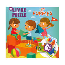 1ER LIVRE PUZZLE LES FORMES