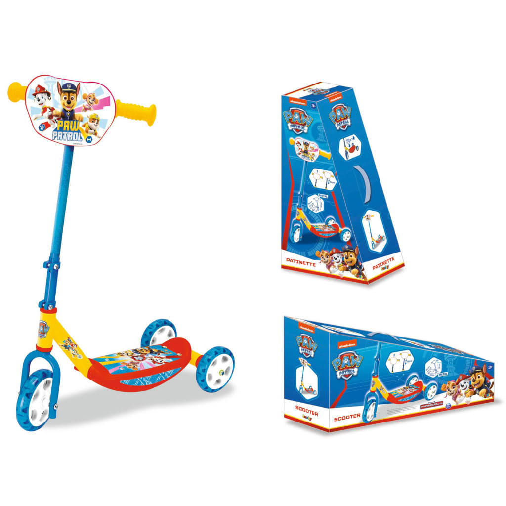 SMOBY TROTINETTE PAW PATROL 3 ROUS